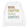 Book Chapter Verse Christian Bible Reformed Theology Unisex Sweatshirt Book Chapter Verse Christian Bible Reformed Theology Unisex Sweatshirt