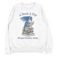 A Book A Day Keeps Reality Away Premium Tri-Blend Unisex Sweatshirt