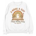 A Book A Day Keeps Reality Away Reading Unisex Sweatshirt A Book A Day Keeps Reality Away Reading Unisex Sweatshirt
