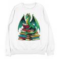 Book Dragon Reading Books Unisex Sweatshirt