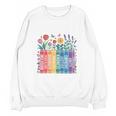 Book Flower Radicalized By Basic Decency Feminist Leftist Unisex Sweatshirt