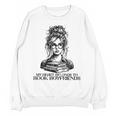 Book Lover Bent Over a Book Unisex Sweatshirt