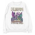 Book Lover Dragon Reading Transport You To Another World Unisex Sweatshirt