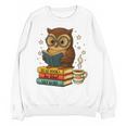 Book Lover Owl Reading Bookish Library Read Books Be Kind Unisex Sweatshirt Book Lover Owl Reading Bookish Library Read Books Be Kind Unisex Sweatshirt