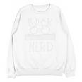 Book Nerd Reading Glasses Proud Bookworm Unisex Sweatshirt
