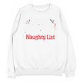 My Book Preference Naughty List Readers Christmas Joke Unisex Sweatshirt My Book Preference Naughty List Readers Christmas Joke Unisex Sweatshirt