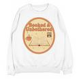 Booked & Unbothered Book Lover Tee Unisex Sweatshirt