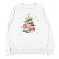 All Booked For Christmas Book Christmas Book Lover Librarian Unisex Sweatshirt