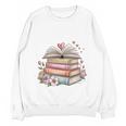 All Booked For Valentines Book Lover Romance Unisex Sweatshirt
