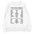 The Books Of The Bible Old And New Testament Complete List Unisex Sweatshirt The Books Of The Bible Old And New Testament Complete List Unisex Sweatshirt