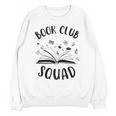 Books Club Squad Reading Book Lover Book Minimalist Team Tee Unisex Sweatshirt Books Club Squad Reading Book Lover Book Minimalist Team Tee Unisex Sweatshirt