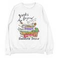 Books Original Handheld Device Reader Literacy Book Lover Unisex Sweatshirt