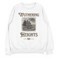 Bronte Novel Wuthering Heights Moorland Gothic Book Cover Unisex Sweatshirt Bronte Novel Wuthering Heights Moorland Gothic Book Cover Unisex Sweatshirt