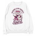 Cat Reading Is My Favorite Sport Retro Book Lover Unisex Sweatshirt Cat Reading Is My Favorite Sport Retro Book Lover Unisex Sweatshirt