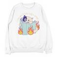 Cat Reading a Romance BookI Like My Books Extra Spicy Unisex Sweatshirt Cat Reading a Romance BookI Like My Books Extra Spicy Unisex Sweatshirt