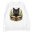 Cat For Women Book Lover Cute Cat And Book Unisex Sweatshirt