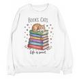 Cats Books Lover Men Women Unisex Sweatshirt