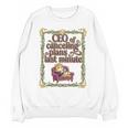 CEO Of Canceling Plans Flake Introvert Friend Premium Tri-Blend Unisex Sweatshirt CEO Of Canceling Plans Flake Introvert Friend Premium Tri-Blend Unisex Sweatshirt