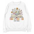 Chapter 10 Years Old 10th Birthday Wildflower Book Lover Unisex Sweatshirt Chapter 10 Years Old 10th Birthday Wildflower Book Lover Unisex Sweatshirt