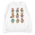 Christmas Library Gingerbread Man Books Lover Bookworm Unisex Sweatshirt Christmas Library Gingerbread Man Books Lover Bookworm Unisex Sweatshirt