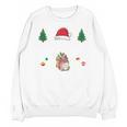 Christmas Tee Most Likely To Read A Book On Christmas Unisex Sweatshirt
