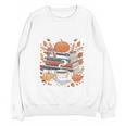 Cozy Autumn Books Fully Booked For Fall Books Pumpkin Unisex Sweatshirt Cozy Autumn Books Fully Booked For Fall Books Pumpkin Unisex Sweatshirt