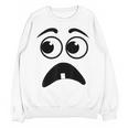 Creepy Face Carrot Halloween Book Character Costume Unisex Sweatshirt Creepy Face Carrot Halloween Book Character Costume Unisex Sweatshirt