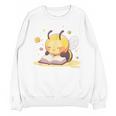 Cute Bee Reading Book Teacher Student Reader Graphic For Men Women Kids Unisex Sweatshirt Cute Bee Reading Book Teacher Student Reader Graphic For Men Women Kids Unisex Sweatshirt