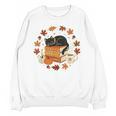 Cute Cat Fall In Love With Reading Book Cat Lover Librarian Unisex Sweatshirt Cute Cat Fall In Love With Reading Book Cat Lover Librarian Unisex Sweatshirt