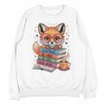 Cute Fox Read More Be Kind Stay Weird Reader Geek Book Lover Unisex Sweatshirt Cute Fox Read More Be Kind Stay Weird Reader Geek Book Lover Unisex Sweatshirt
