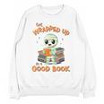 Cute Halloween Teacher Librarian Mummy Reading Books Unisex Sweatshirt Cute Halloween Teacher Librarian Mummy Reading Books Unisex Sweatshirt