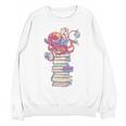 Cute Octopus Bookworm Fun Reading Tee For Book Lovers Unisex Sweatshirt