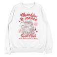 Dark Romance Reader Reading Monster Romance Book Club Unisex Sweatshirt Dark Romance Reader Reading Monster Romance Book Club Unisex Sweatshirt