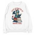 Dark Romance Romantasy Easily Distracted By Dragons & Books Unisex Sweatshirt Dark Romance Romantasy Easily Distracted By Dragons & Books Unisex Sweatshirt