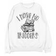 Dark Romance Shirt Women Smutt Book Merch I Have No Triggers Unisex Sweatshirt Dark Romance Shirt Women Smutt Book Merch I Have No Triggers Unisex Sweatshirt