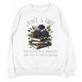 Dark Romance Women Smutt Book Lover Merch STFUATTDLAGG Good Unisex Sweatshirt
