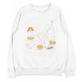 Dead Set On Reading Skeleton Halloween Book Lover Unisex Sweatshirt