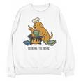 Dog Cooking The Books Unisex Sweatshirt
