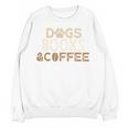 Dogs Books & Coffee Unisex Sweatshirt