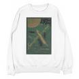 From The Earth To The Moon Book Cover 1874 Premium Unisex Sweatshirt From The Earth To The Moon Book Cover 1874 Premium Unisex Sweatshirt