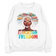 Education Is Freedom Afro Books Unisex Sweatshirt Education Is Freedom Afro Books Unisex Sweatshirt