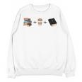 Everything a Girl Needs Books Coffee Jesus Unisex Sweatshirt