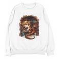 Fantasy Dragon Reading Book Lover Unisex Sweatshirt