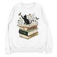 Fantasy Drama Tragedy Cat Book Lover Reading Humor Unisex Sweatshirt Fantasy Drama Tragedy Cat Book Lover Reading Humor Unisex Sweatshirt