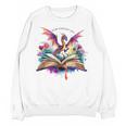 In My Fantasy Era Magic Dragon Book Unisex Sweatshirt