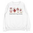 Forget Flowers Buy Me Books Silly-Goose Book Reading Lover Unisex Sweatshirt Forget Flowers Buy Me Books Silly-Goose Book Reading Lover Unisex Sweatshirt