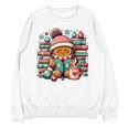Gingerbread Reading Book Lovers Christmas Bookworm Librarian Premium Unisex Sweatshirt Gingerbread Reading Book Lovers Christmas Bookworm Librarian Premium Unisex Sweatshirt