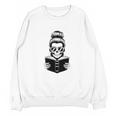 Good Girls Read Bad Books Skeleton Unisex Sweatshirt Good Girls Read Bad Books Skeleton Unisex Sweatshirt