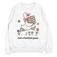 Goose With Books Cute Bookworm Reader Unisex Sweatshirt