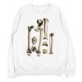 Hip And Leg Bones Book Print Vintage Human Bones Unisex Sweatshirt Hip And Leg Bones Book Print Vintage Human Bones Unisex Sweatshirt
